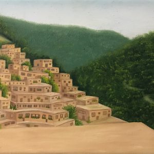 تابلو نقاشی رنگ روغن ماسوله