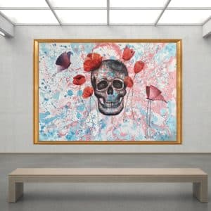 تابلو نقاشی رنگ روغن رویش