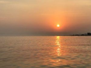 تابلو نقاشی رنگ روغن طلوع امید خرید تابلو نقاشی رنگ روغن کار دست