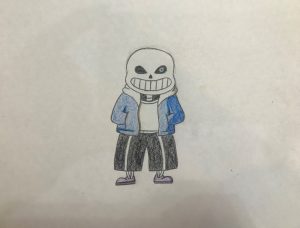 آموزش نقاشی سنس آندرتیل آسان سریع سنز آندرتیل برای کودکان