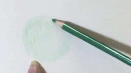 آموزش نقاشی گوی مداد رنگی - کم رنگ