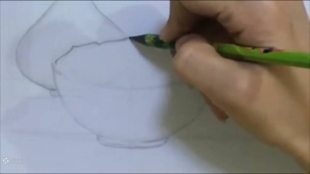 نقاشی کوزه و لیوان طراحی کوزه سفالی با مداد آسان آموزش آنلاین