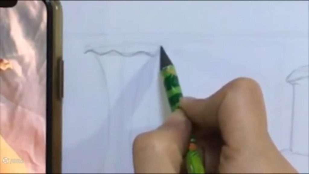 نقاشی کوزه و لیوان طراحی کوزه سفالی با مداد آسان آموزش آنلاین