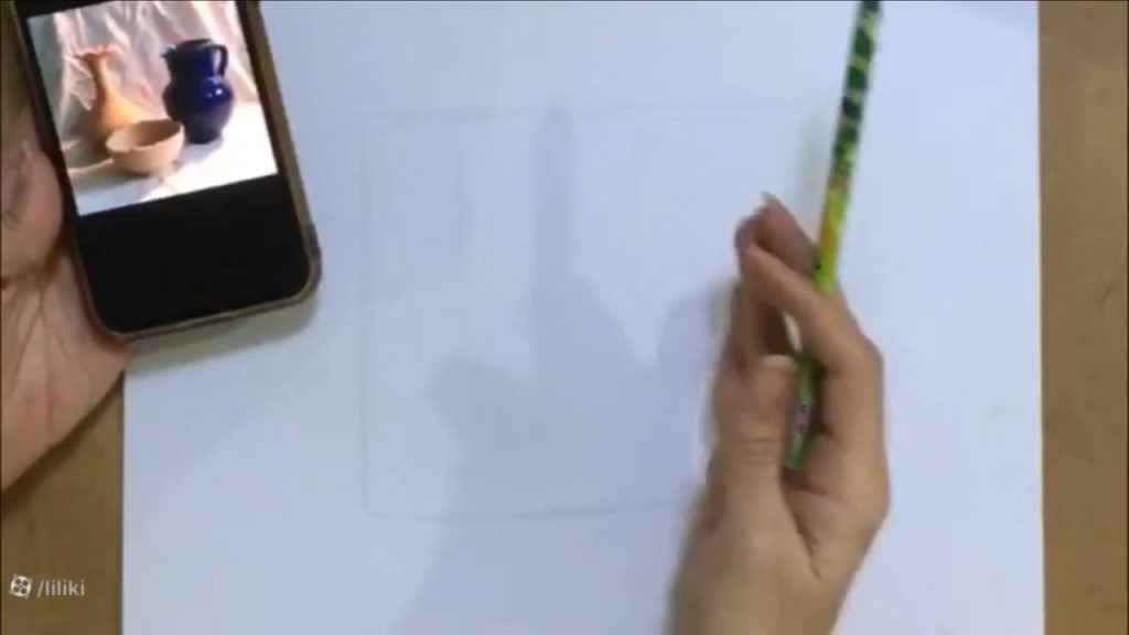 نقاشی کوزه و لیوان طراحی کوزه سفالی با مداد آسان آموزش آنلاین