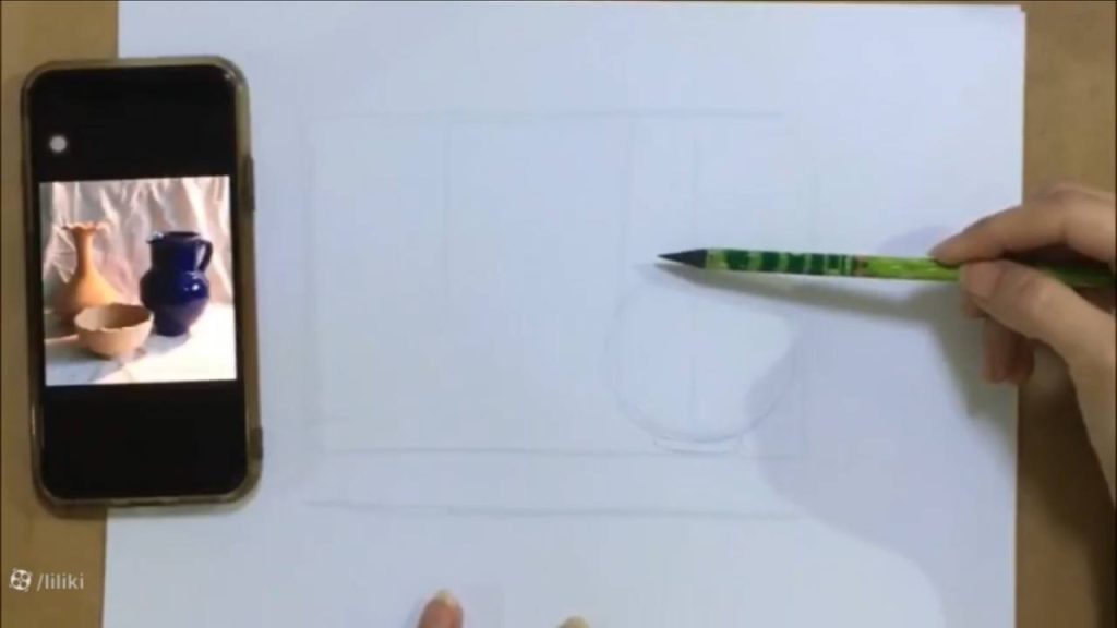 نقاشی کوزه و لیوان طراحی کوزه سفالی با مداد آسان آموزش آنلاین