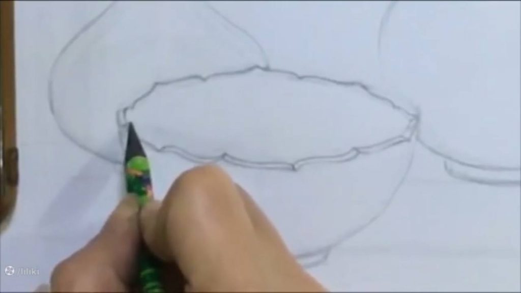 نقاشی کوزه و لیوان طراحی کوزه سفالی با مداد آسان آموزش آنلاین