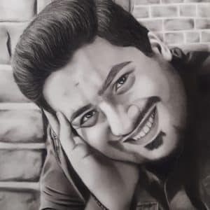 سفارش نقاشی چهره سیاه قلم | طراحی چهره از روی عکس