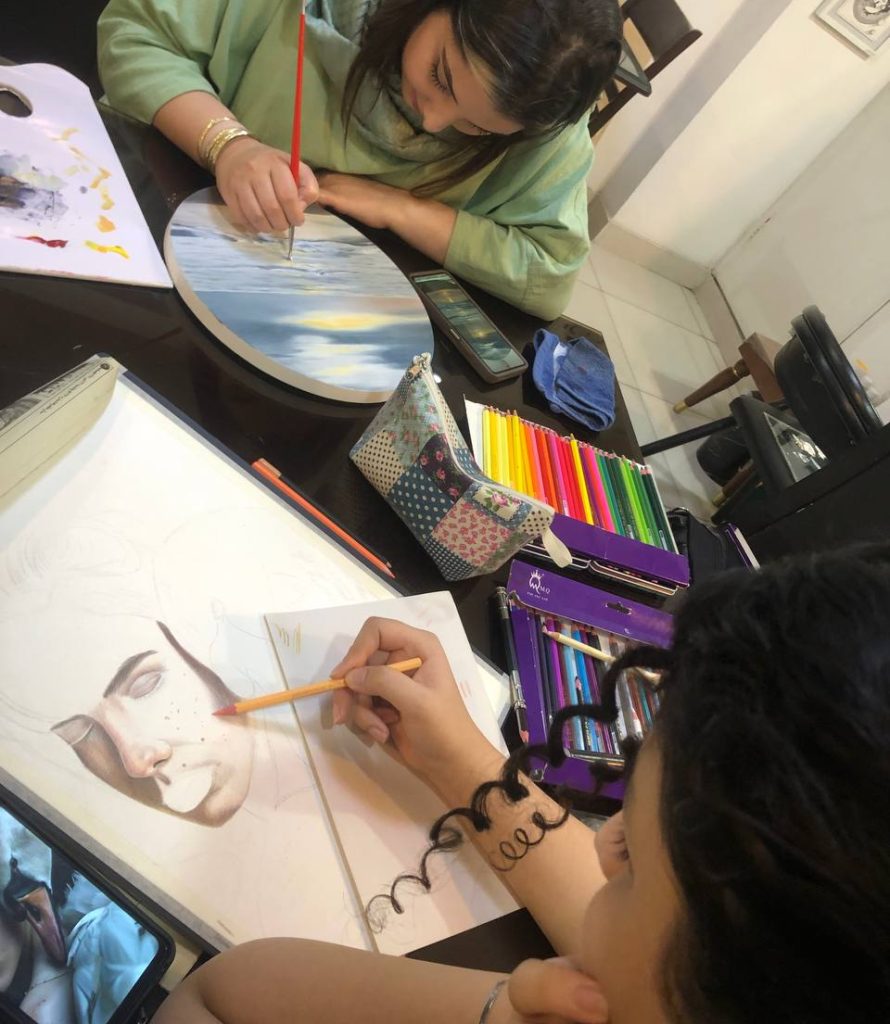 آموزشگاه نقاشی فلکه گاز و توشیبا رشت