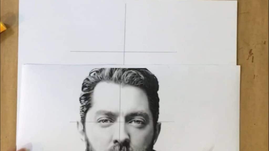 آموزش طراحی چهره از روی عکس