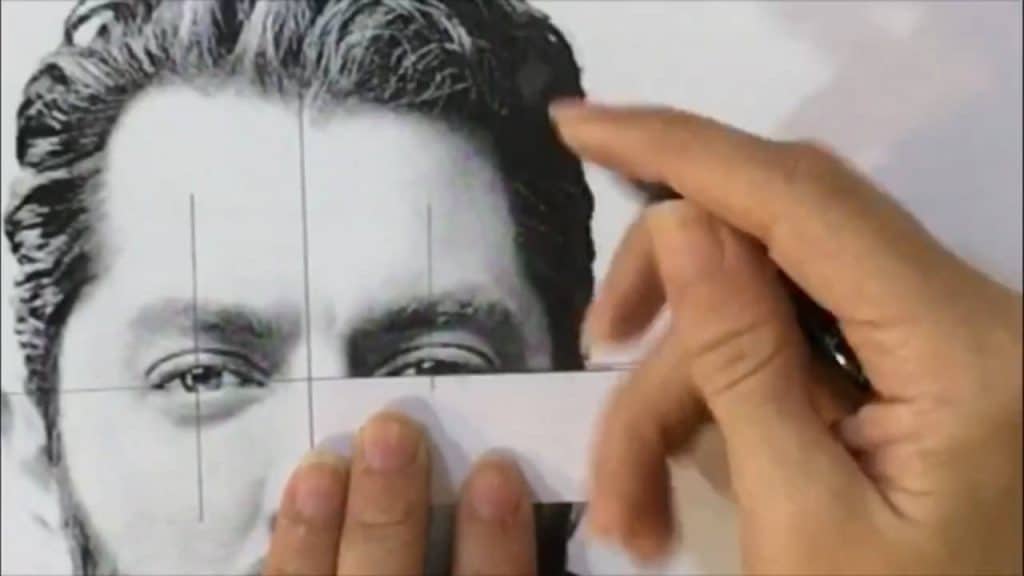 آموزش طراحی چهره از روی عکس