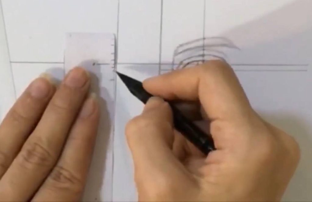 آموزش طراحی چهره از روی عکس