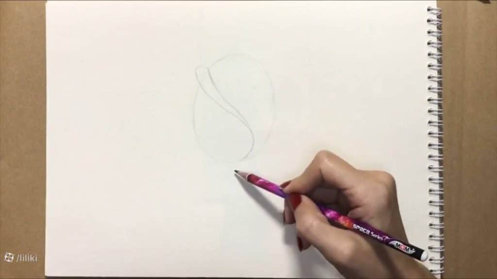 نقاشی گل رز حرفه ای