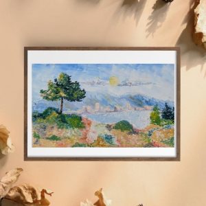 تابلو نقاشی رنگ روغن امپرسیونیسم منظره