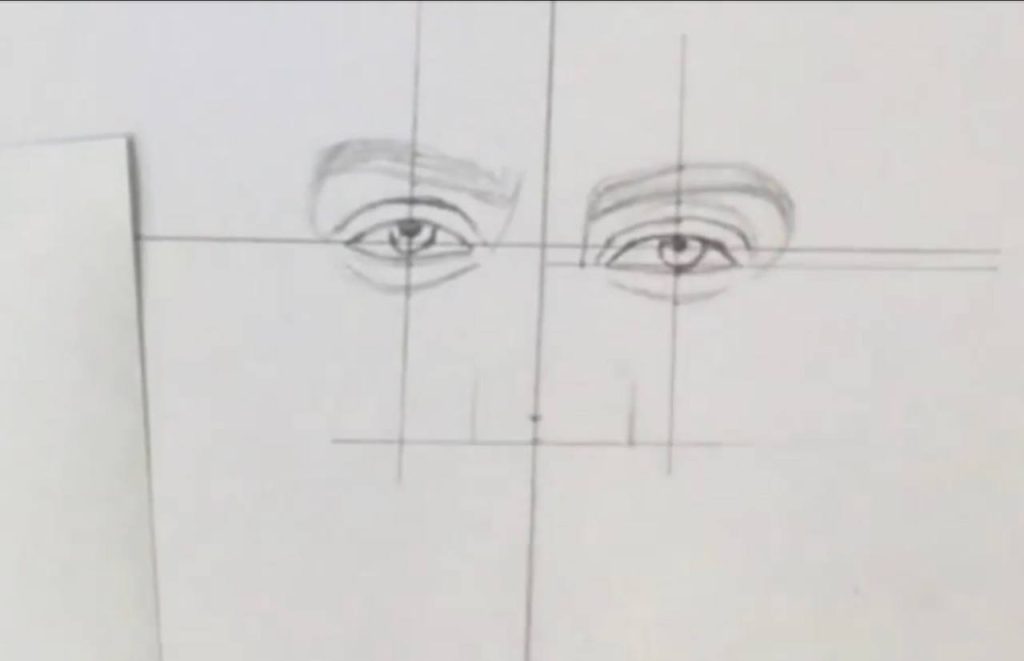 آموزش طراحی چهره از روی عکس