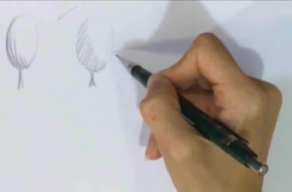 طراحی مدل درخت ساده