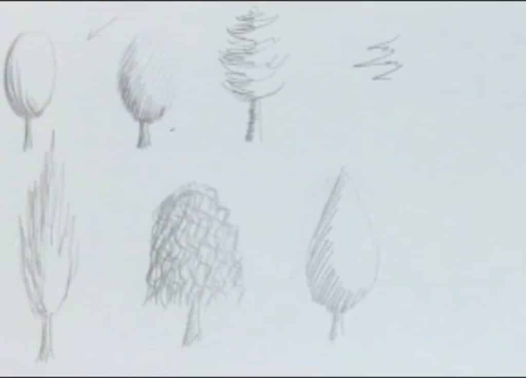 طراحی درخت اشکی