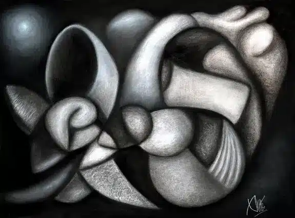 ایده نقاشی سیاه قلم حرفهای