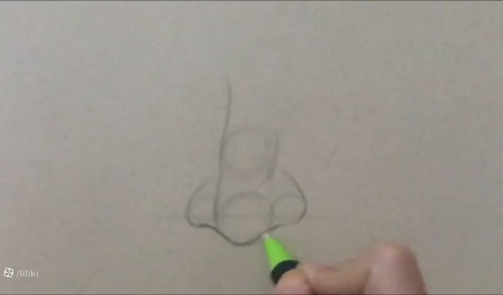 تیز کردن نوک و تکمیل فرم نهایی بینی