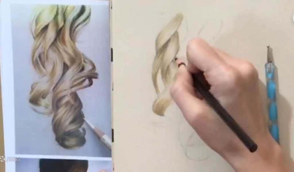 حفظ نور در مرکز و اضافه کردن تن سرخی