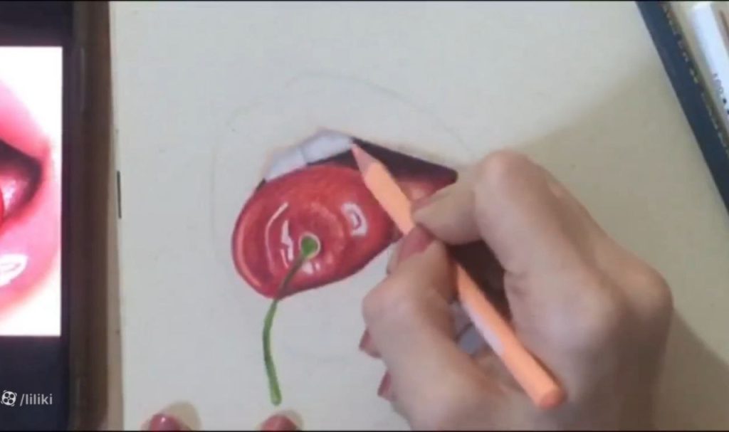 استفاده از رنگ پوست و افکتهای ریز