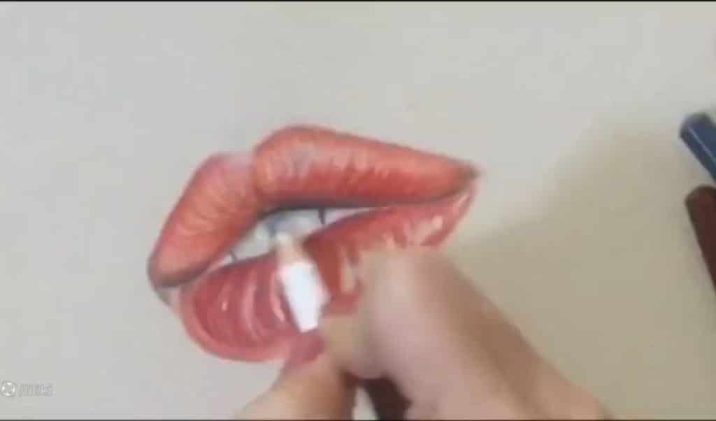 پایان آموزش طراحی لب – نور، تیرگی و نتیجه