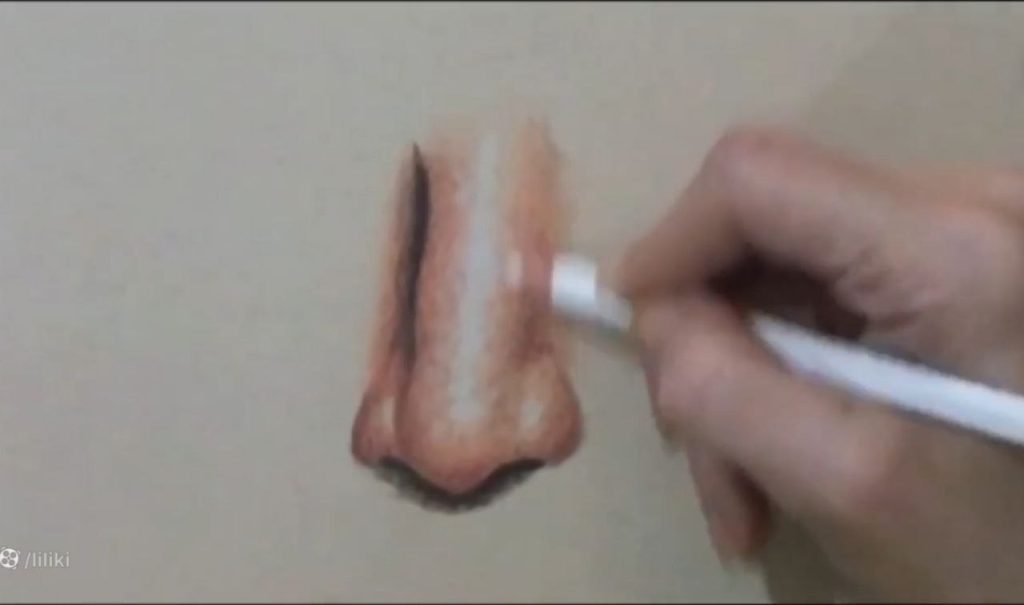 اصلاح نور با پاککن و لایه نهایی سفید