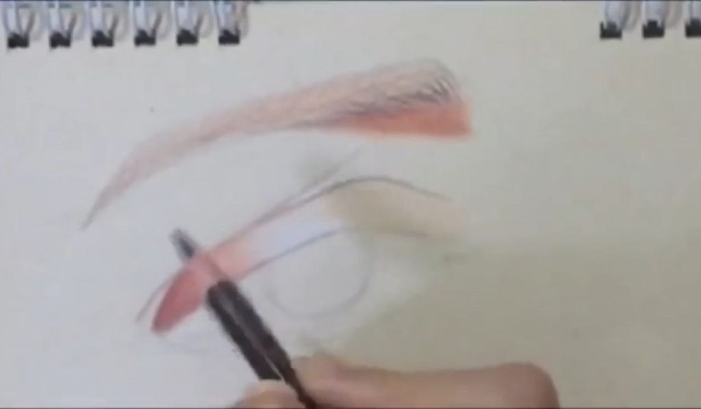 فشار دست و تنالیتههای نرم در آموزش طراحی چشم