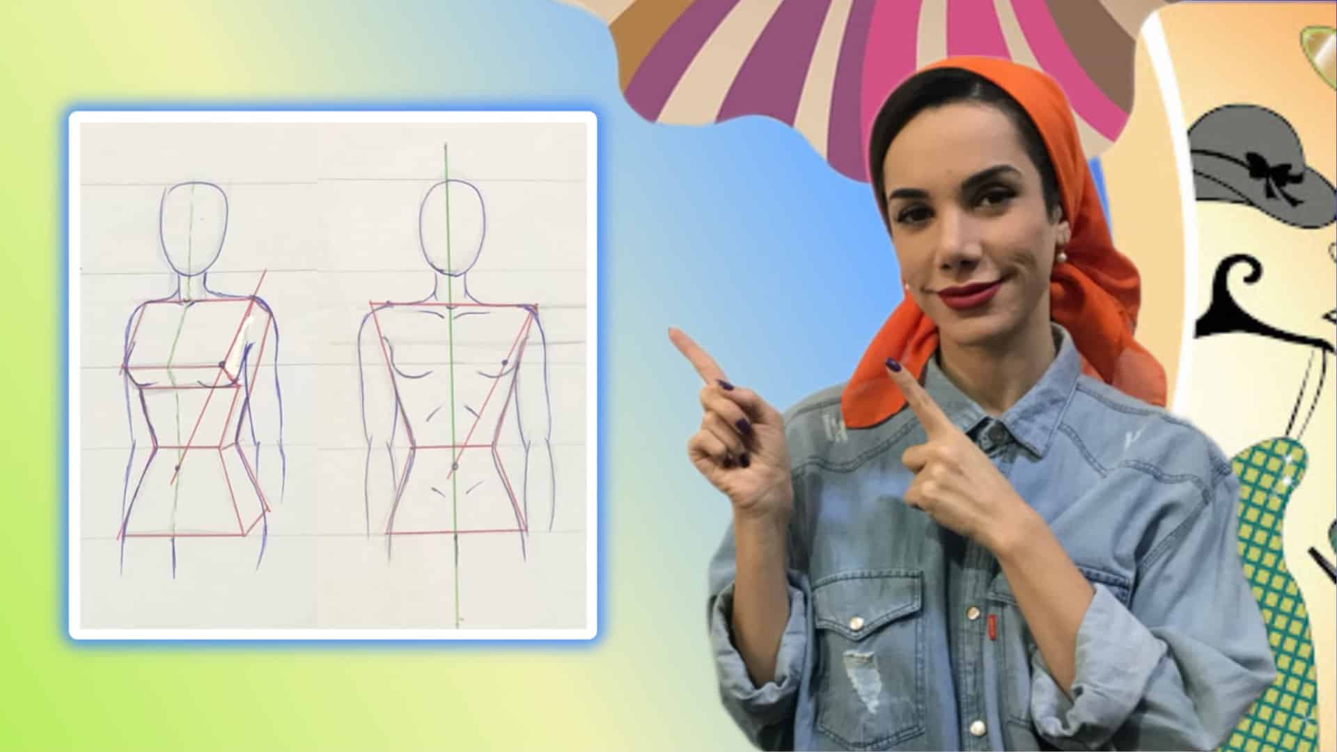 طراحی فیگور زن