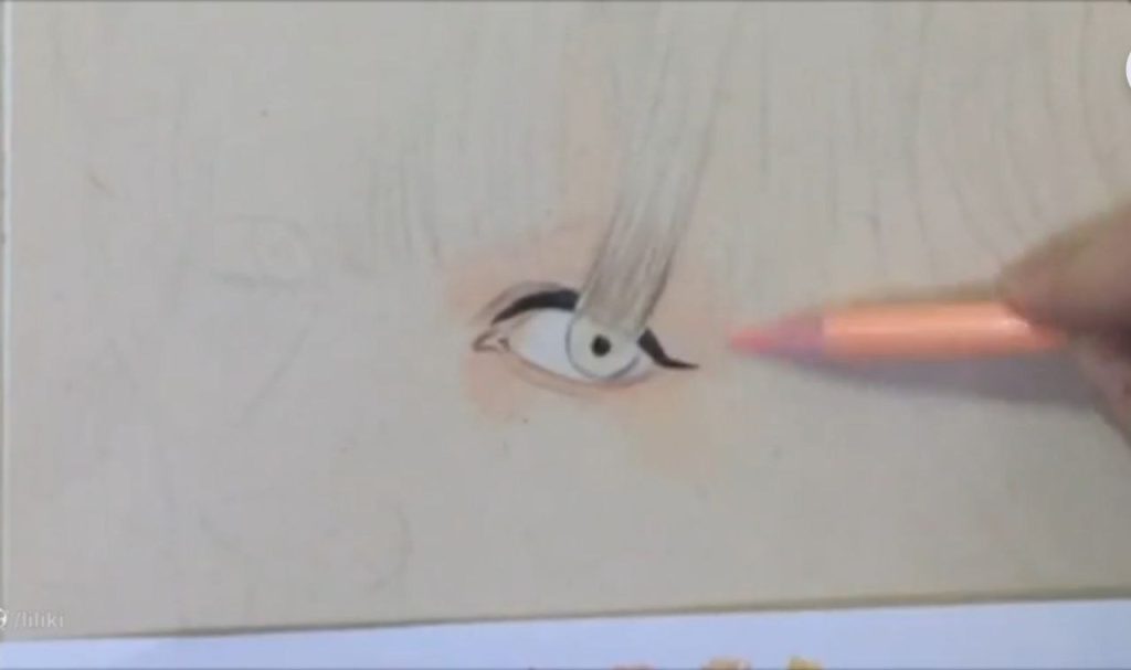 تیرهتر کردن پوست با شماره ۱۴ در نقاشی چهره