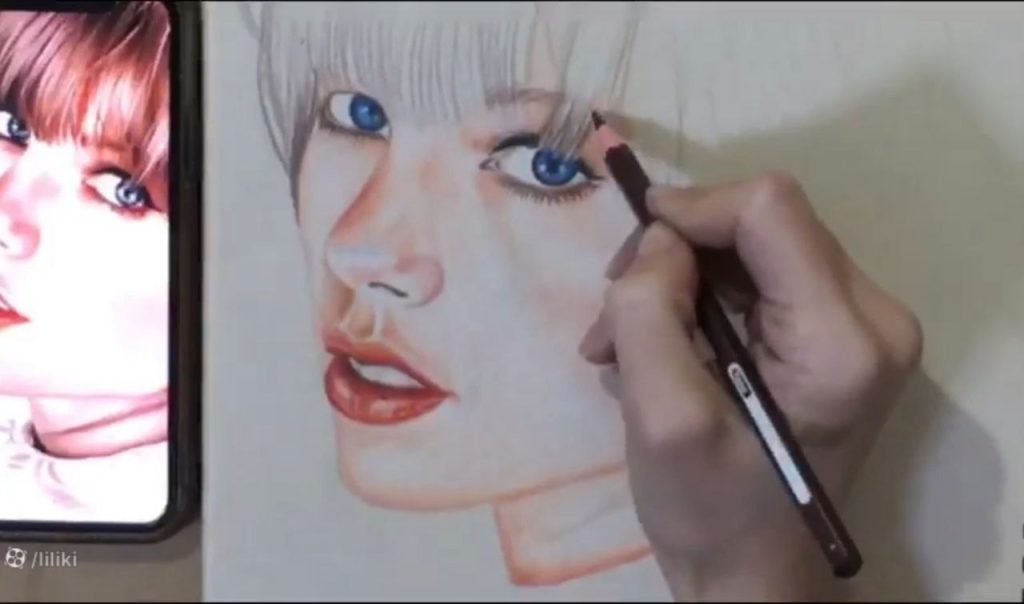 تکمیل سایهها و تمرین دقیق روی طرح اصلی