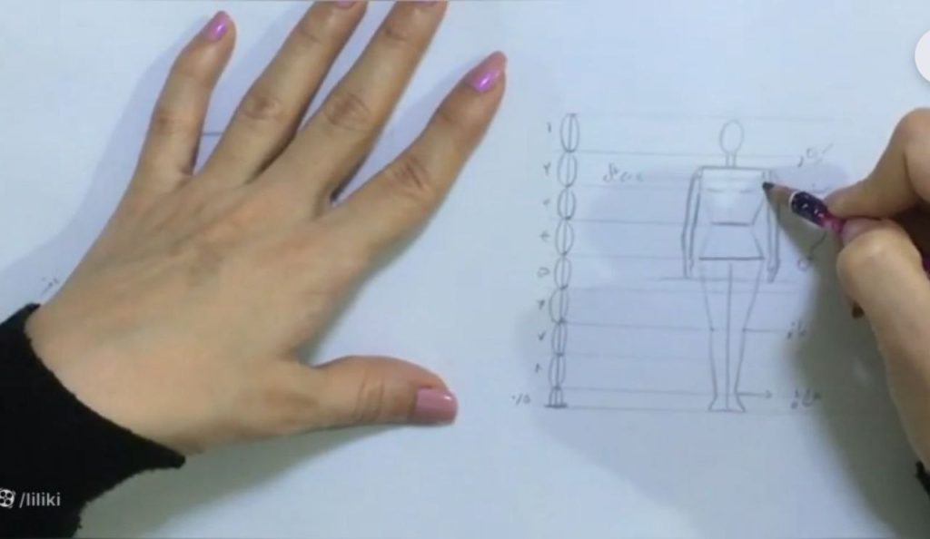 محل آرنج و جمعبندی طراحی فیگور