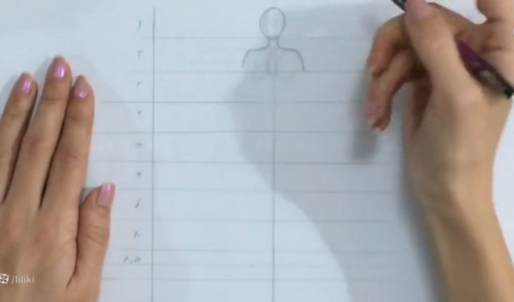 روش اصولی رسم شانهها در طراحی فیگور آسان