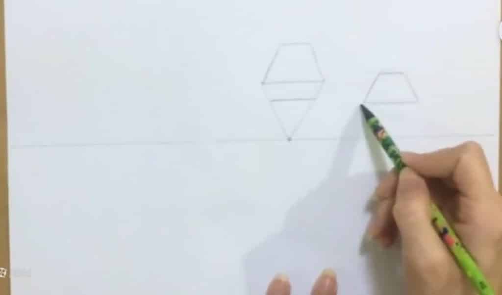 رسم گوه و نقطه گریز در طراحی فیگور انسان