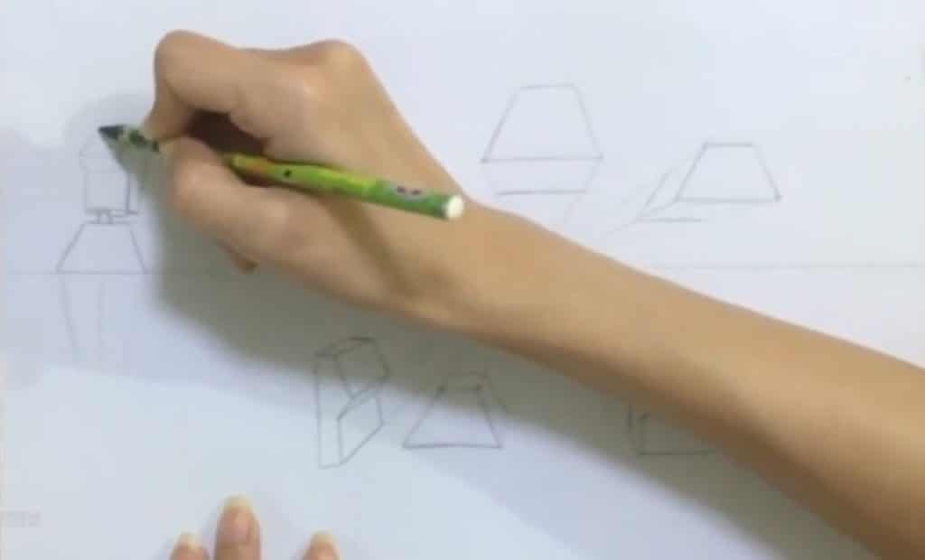 رسم لگن و پاها