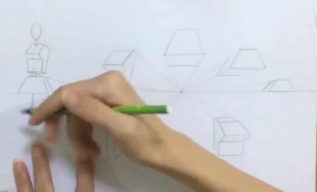 ادامه فرمسازی در طراحی فیگور انسان