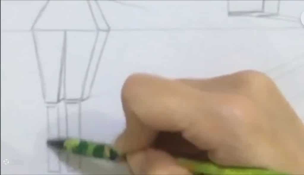 اجرای فرم ران و ساق پا در طراحی فیگور انسان