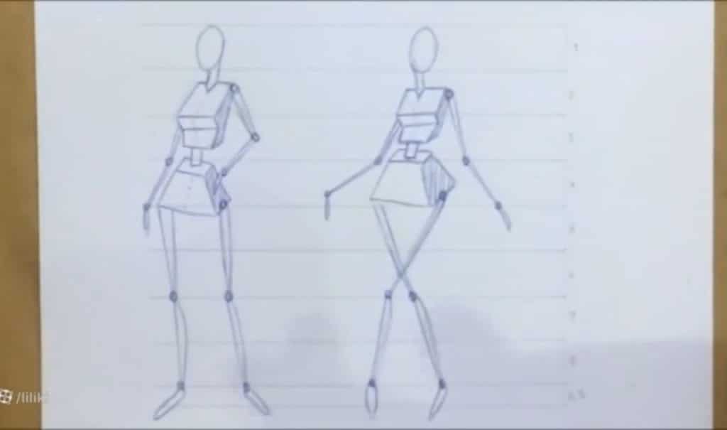 کشیدن نهایی دستها