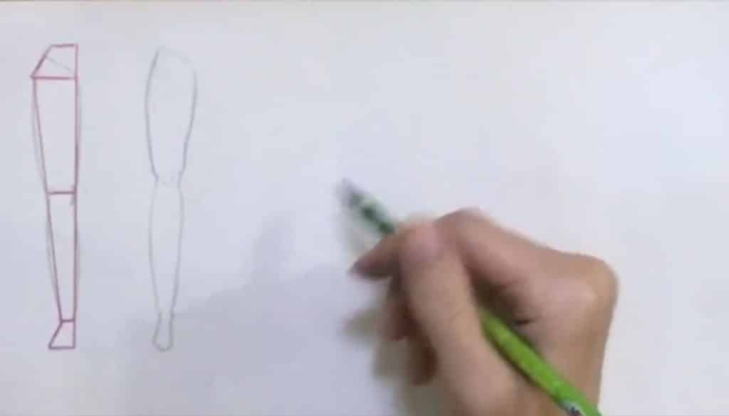 کشیدن مچ و قوزک پا