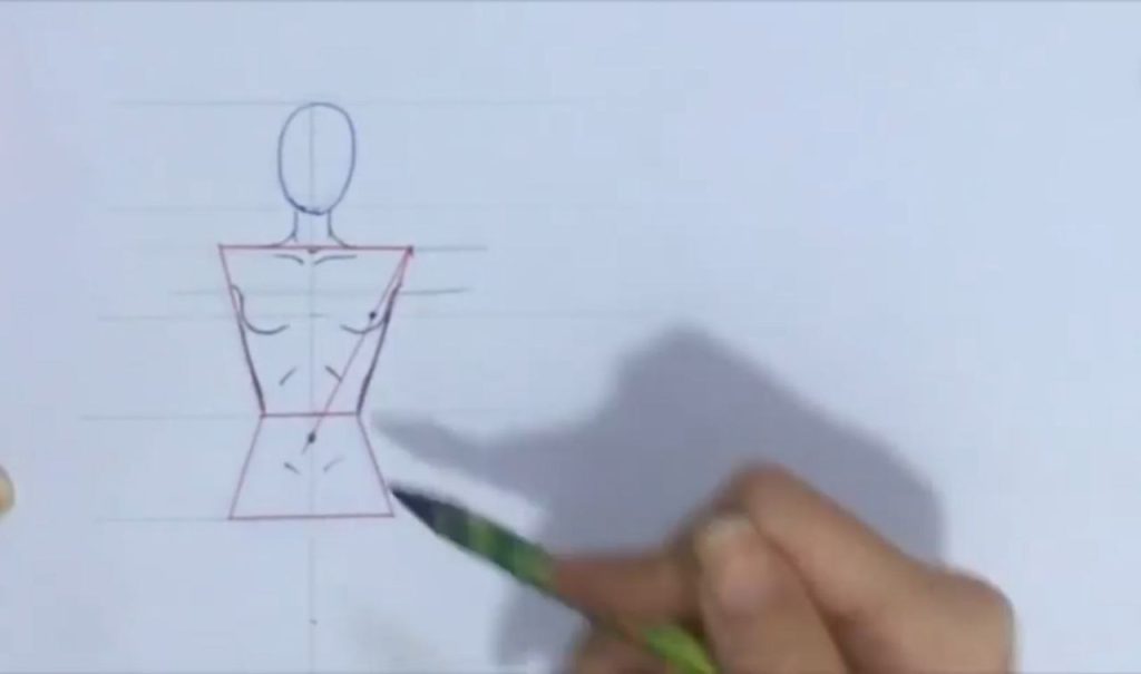 برجستگیهای پهلو، شکم در طراحی فیگور زن