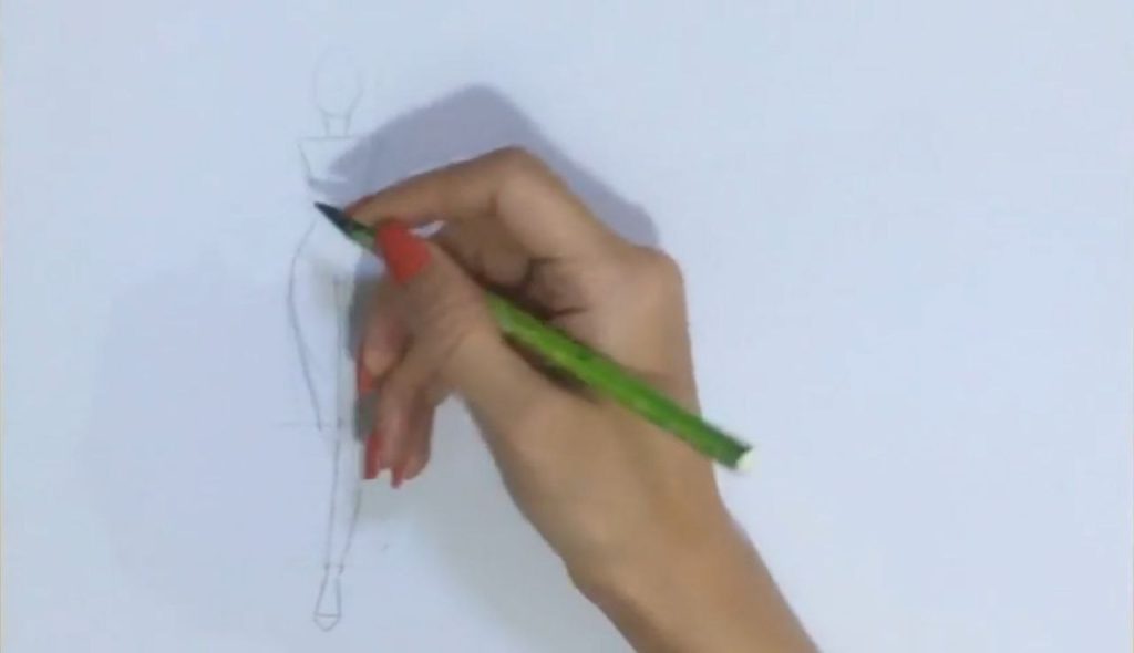 طراحی کف پا و پای دوم