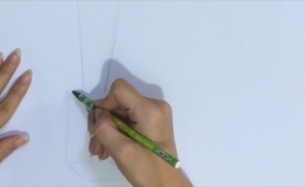 سایزبندی و تناسبات در آموزش طراحی فیگور پا هنگام ترسیم پاشنه