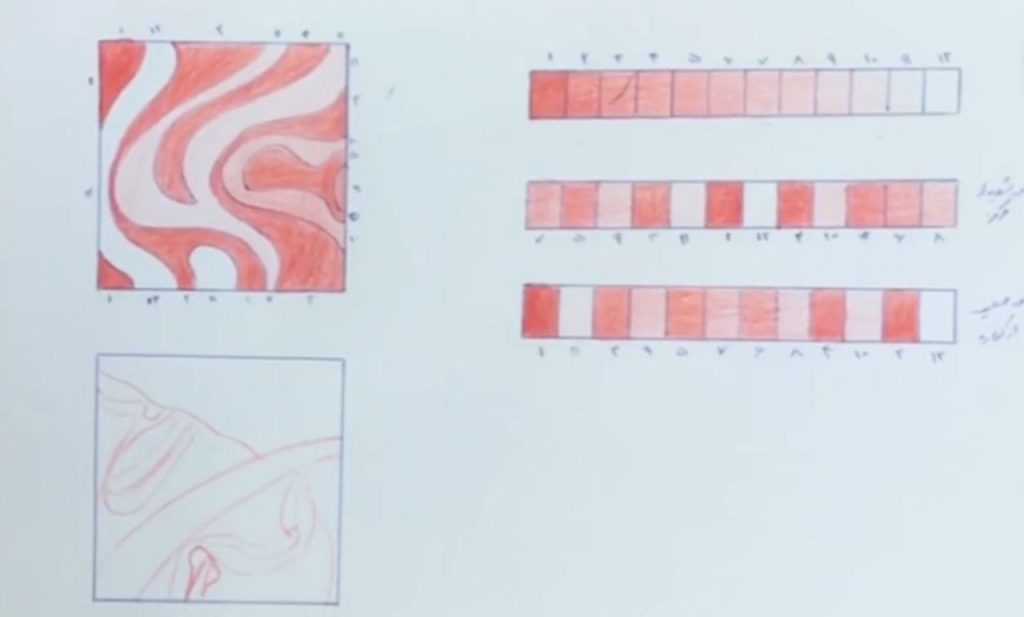 پاک کردن خطوط اضافی و آمادهسازی نهایی طرح