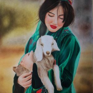 سفارش نقاشی طبیعت با مداد رنگی | با طرح دلخواه