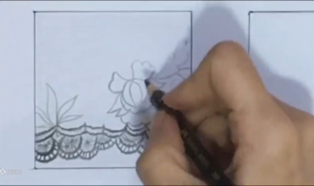 ادامه طرح و اضافه کردن برگها