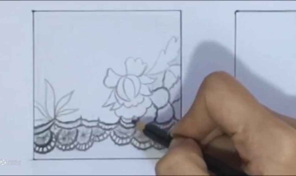 اتصال عناصر و هاشور زدن در جنسیت سازی پارچه