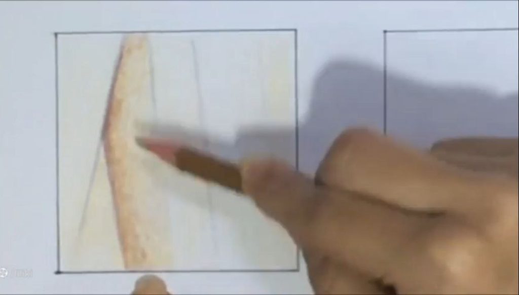 اجرای بافت تدی با حرکت صحیح مداد