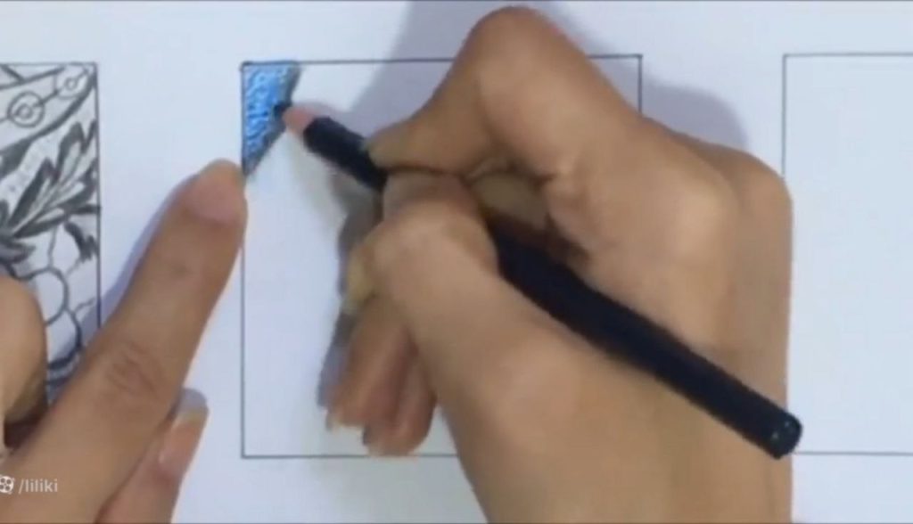 ایجاد بخش آبی و اتصال به سبز در آموزش جنسیت سازی پارچه پولکی