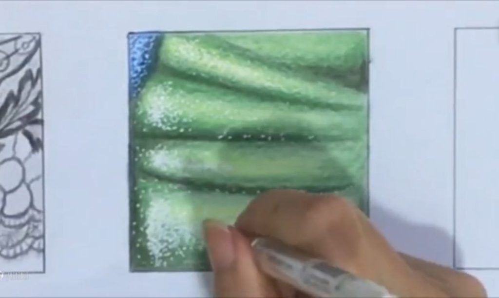 روش دوم برای پولکیهای رنگی و نتیجهگیری آموزش جنسیت سازی پارچه