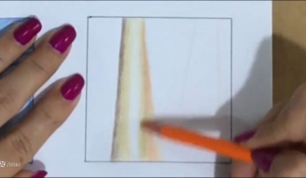 تقویت لایه زرد و نارنجی در جنسیت سازی پارچه ساتن