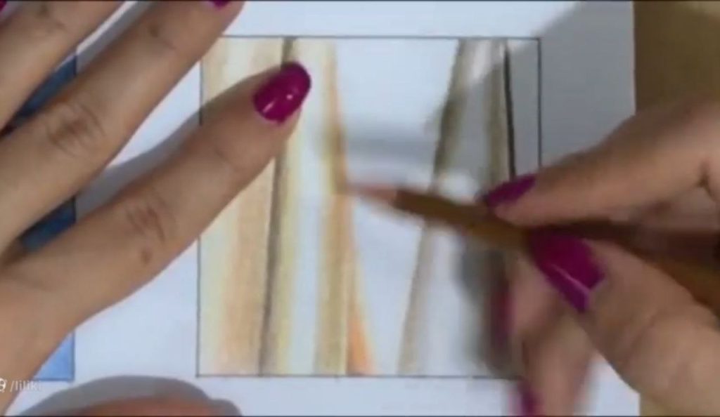 افزودن هاله رنگی و تکرار لایهها